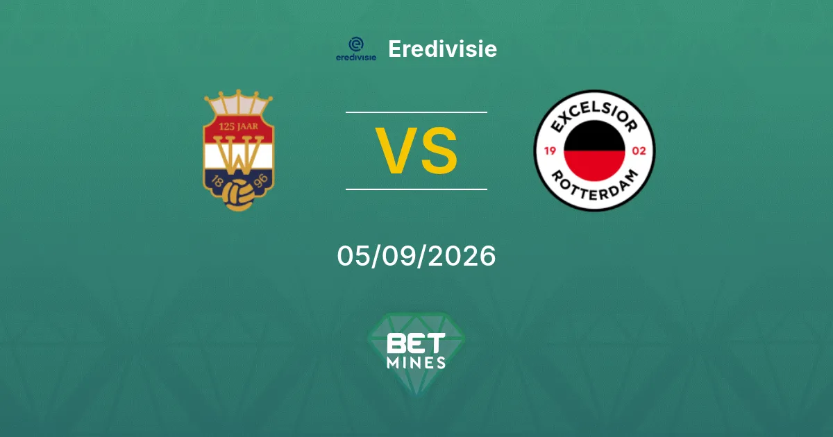 Willem II vs Excelsior