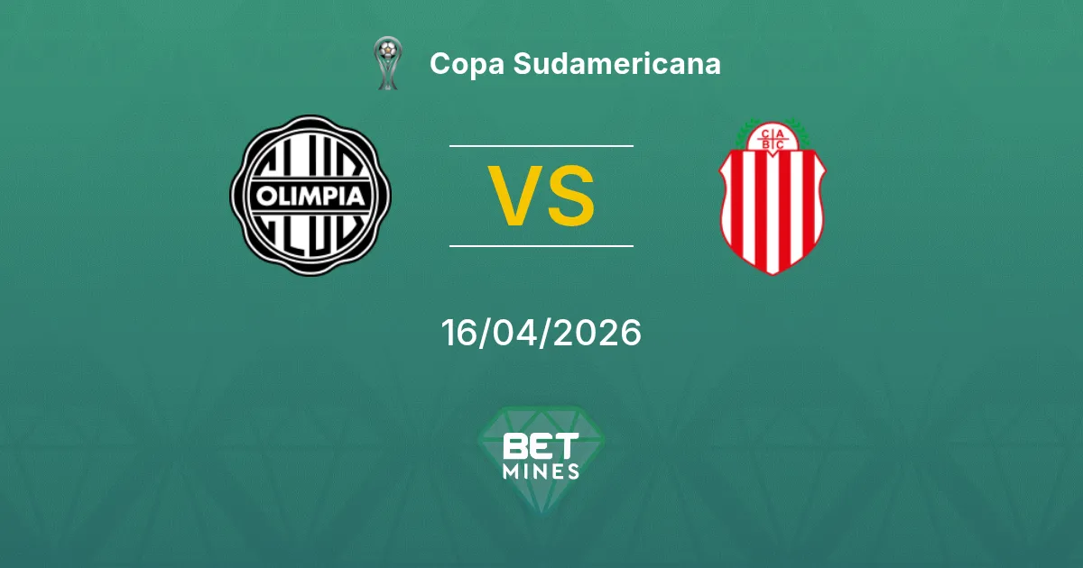 Olimpia vs Barracas Central Pronóstico: Previa y Análisis del Partido | Copa Sudamericana 16-04-2026