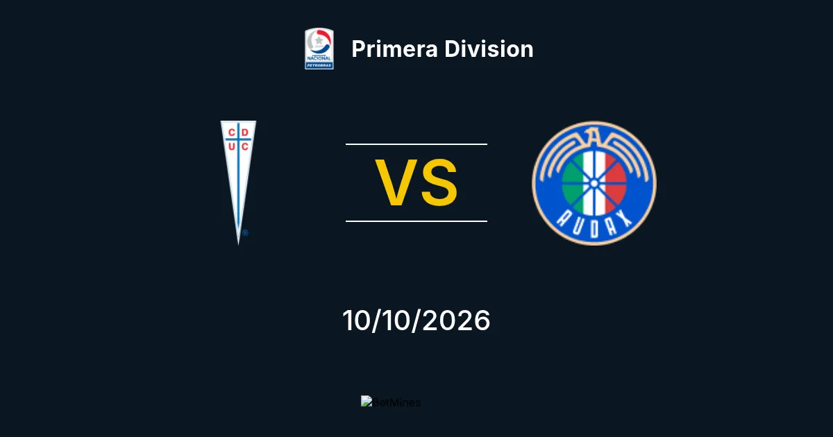 Universidad Católica vs Audax Italiano Prediction: Match Preview and Analysis | Primera Division 10-10-2026