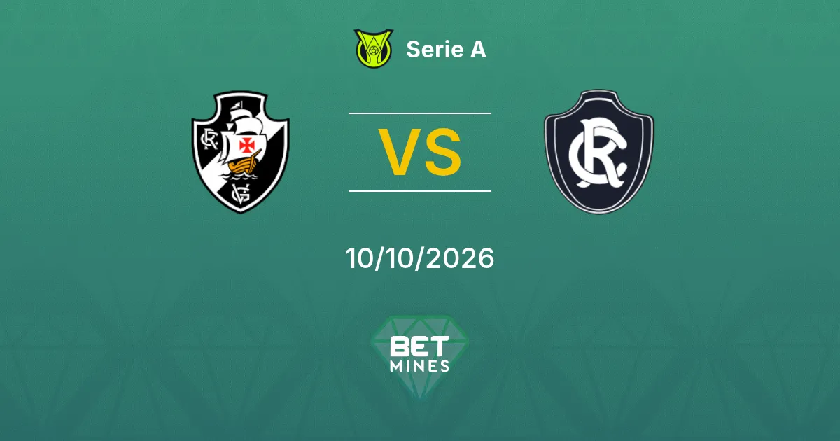 Vasco da Gama vs Remo Prediction: Match Preview and Analysis | Serie A 10-10-2026