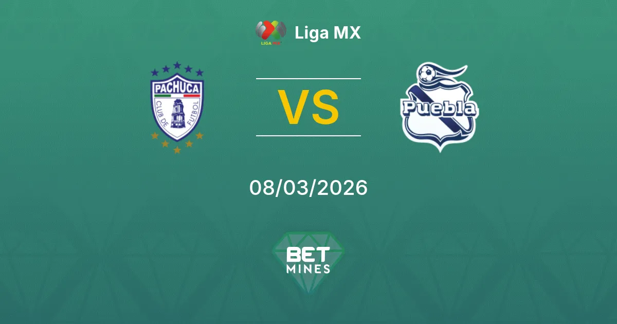 Pachuca vs Puebla Prediction: Match Preview and Analysis | Liga MX 08-03-2026