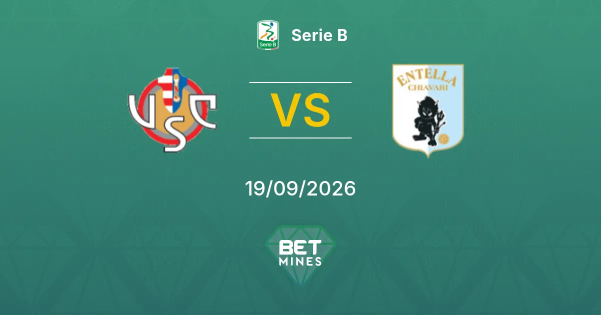 Pronóstico Cremonese vs Virtus Entella: Previa y Análisis del Partido | Serie B 19-09-2026