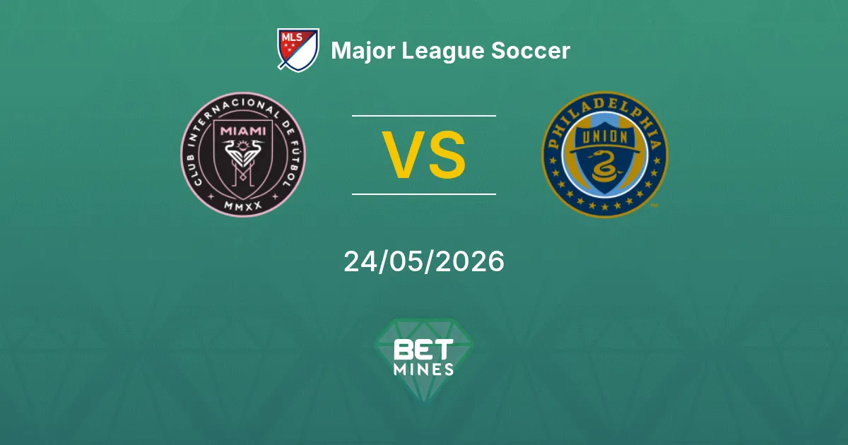 Inter Miami x Philadelphia Union Palpite: Prévia e Análise da Partida | Major League Soccer 24-05-2026