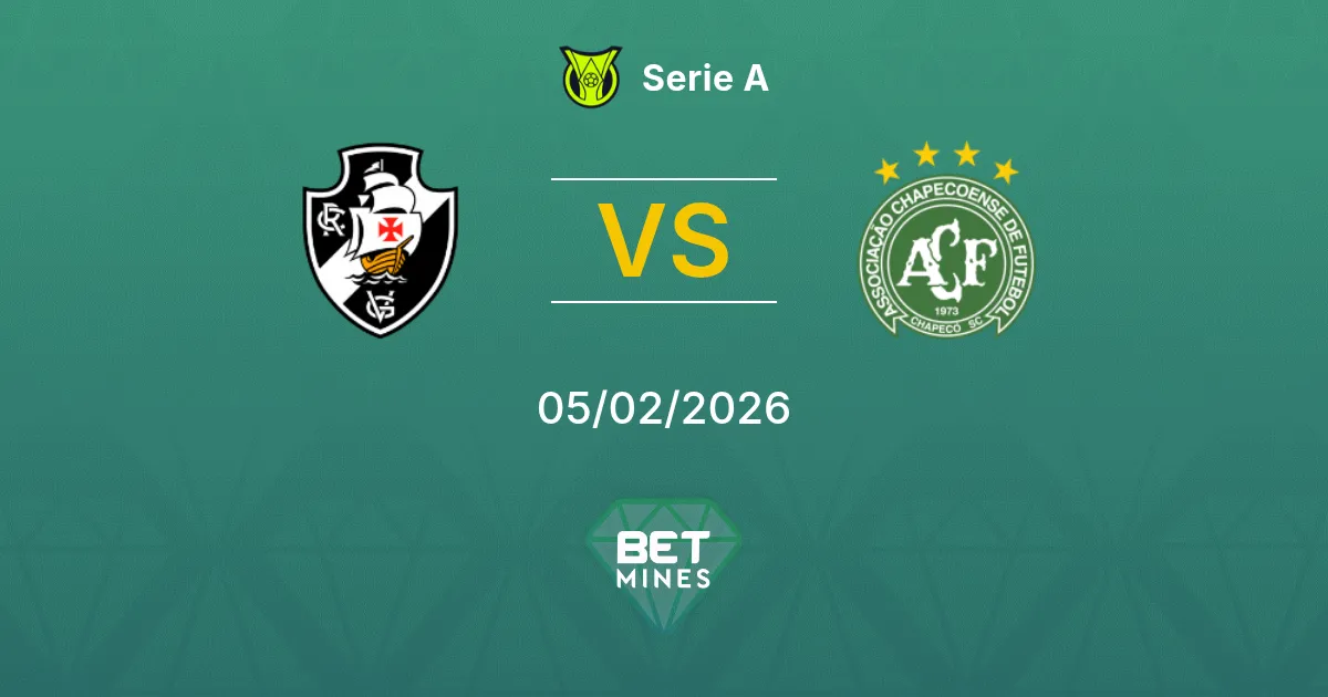 Vasco da Gama vs Chapecoense Prediction: Match Preview and Analysis | Serie A 05-02-2026