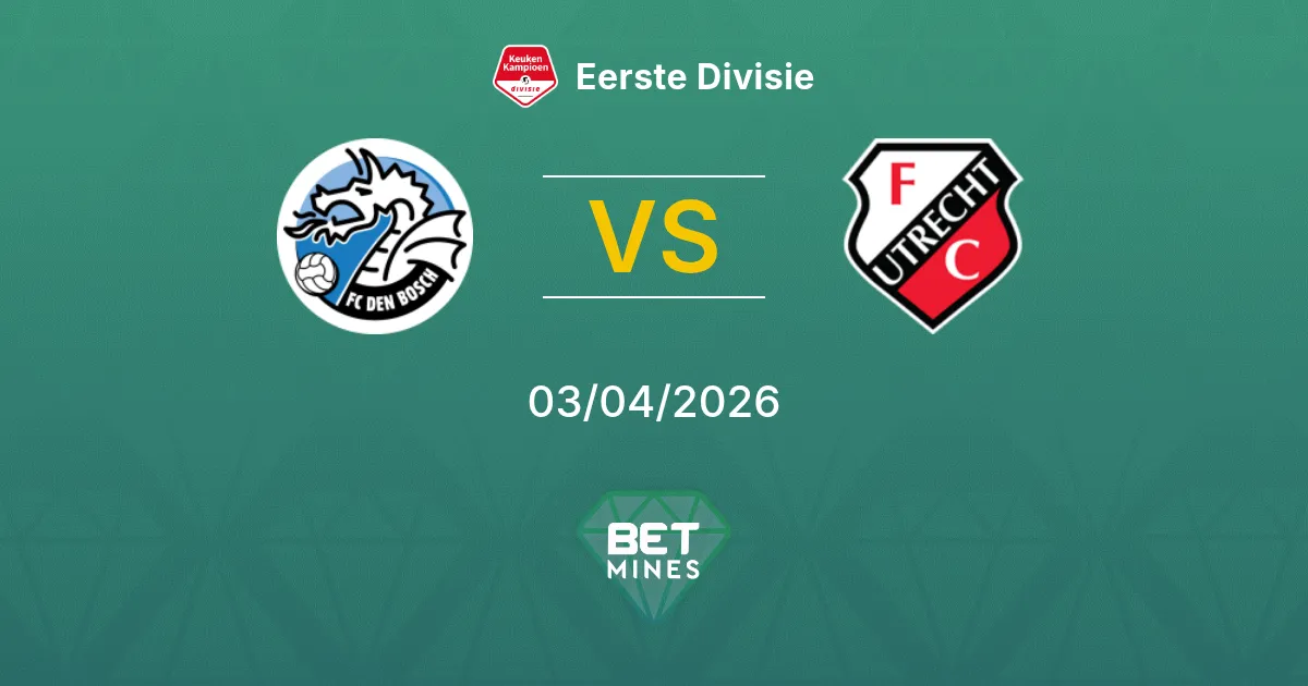 FC Den Bosch vs Jong FC Utrecht