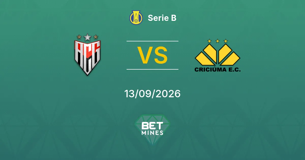 Pronóstico Atlético GO vs Criciúma: Previa y Análisis del Partido | Serie B 13-09-2026