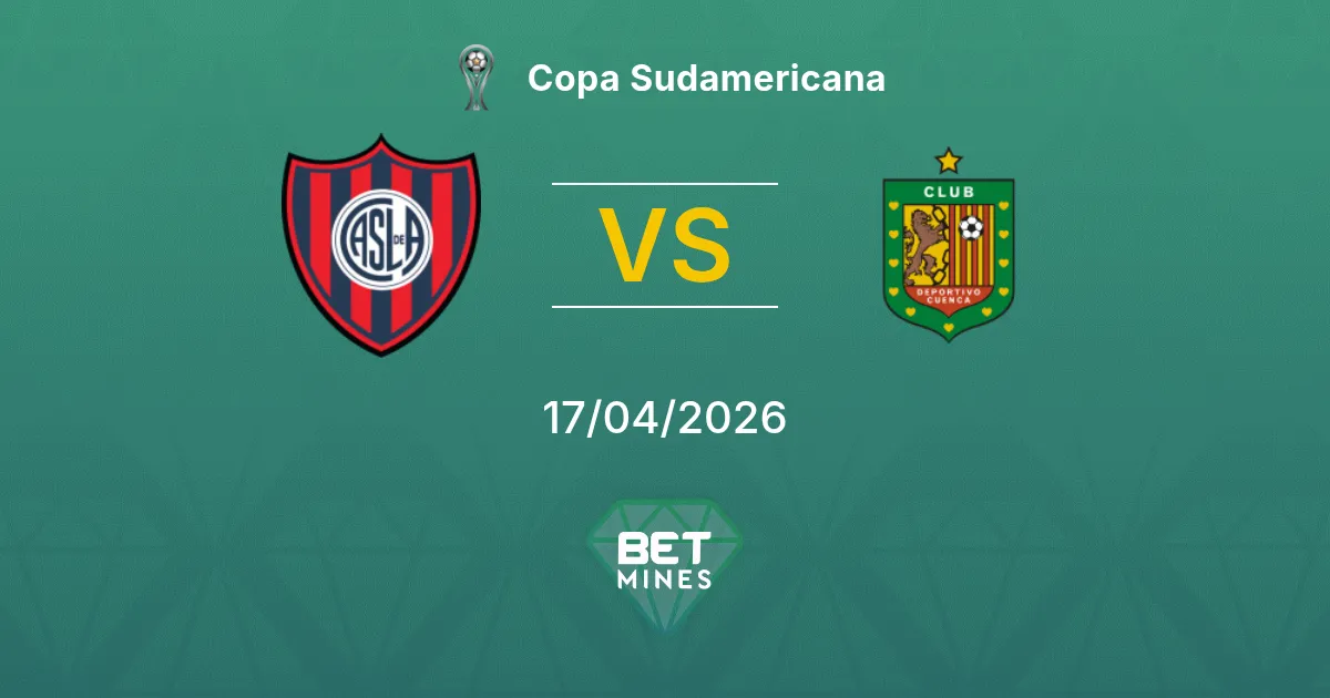 San Lorenzo vs Deportivo Cuenca Pronóstico: Previa y Análisis del Partido | Copa Sudamericana 17-04-2026