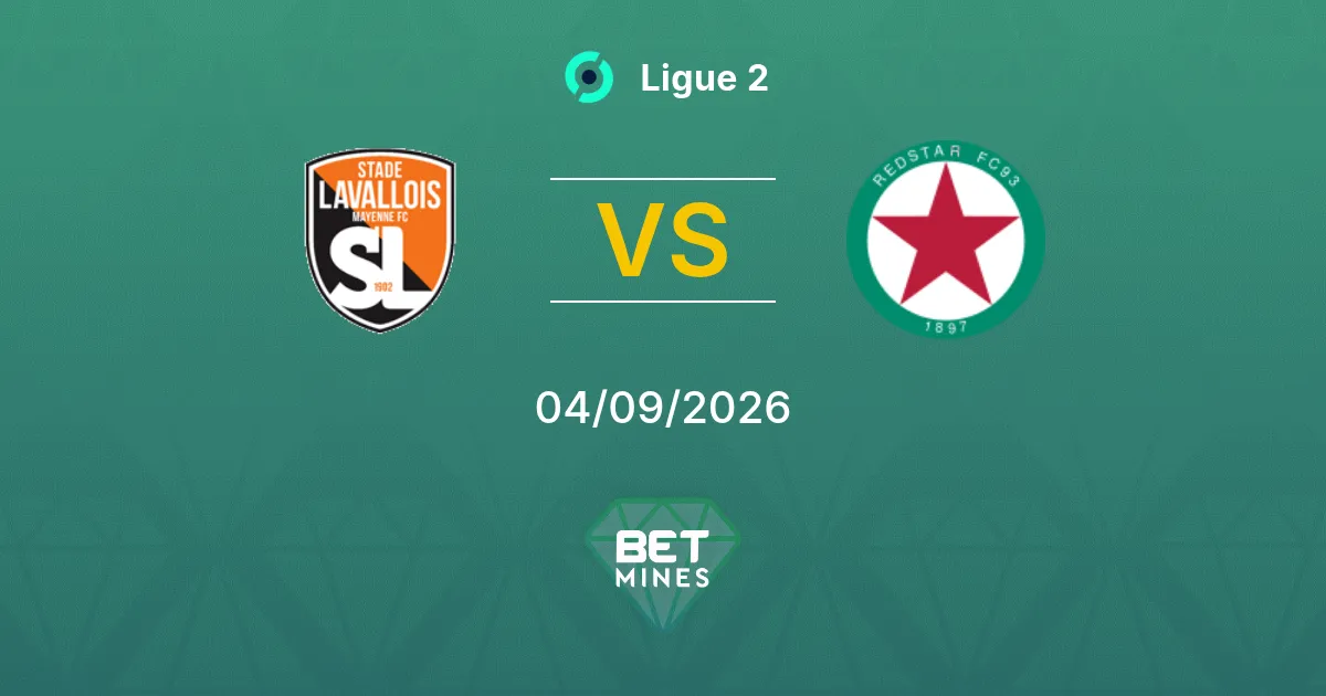 Pronostico Laval vs Red Star: Anteprima e analisi della partita | Ligue 2 04-09-2026