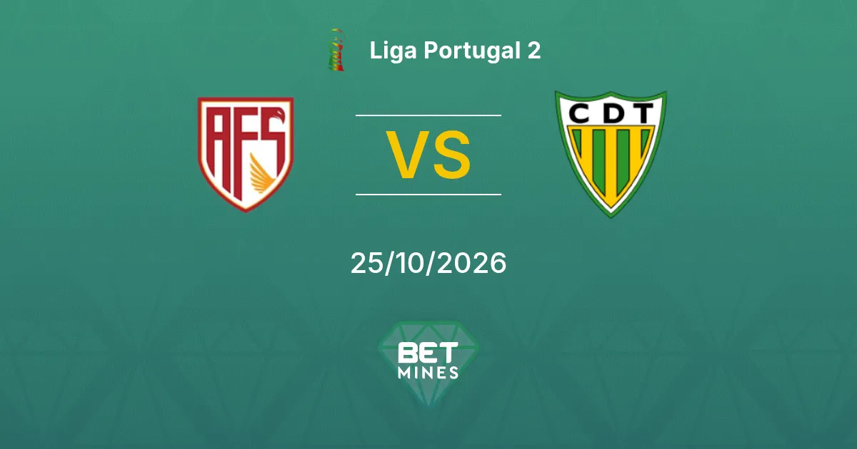 AVS vs Tondela Prediction: Match Preview and Analysis | Liga Portugal 2 25-10-2026