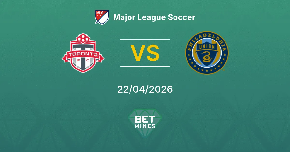 Toronto vs Philadelphia Union Pronostico: Anteprima e Analisi della Partita | Major League Soccer 22-04-2026