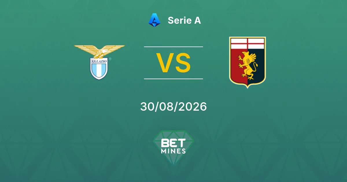 Pronostico Lazio vs Genoa: Anteprima e Analisi della Partita | Serie A 30-08-2026