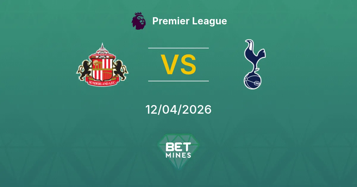 Sunderland vs Tottenham Hotspur
