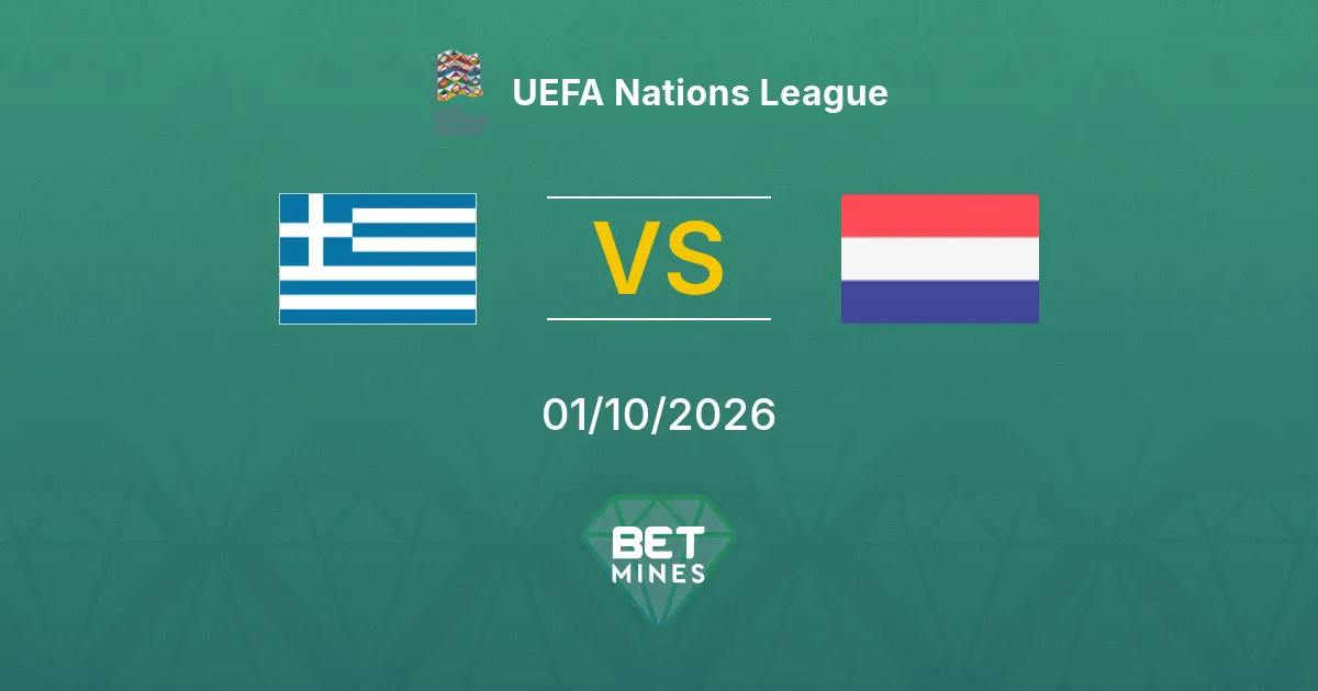 Greece vs Netherlands Prediction: Match Preview and Analysis | UEFA Nations League 01-10-2026