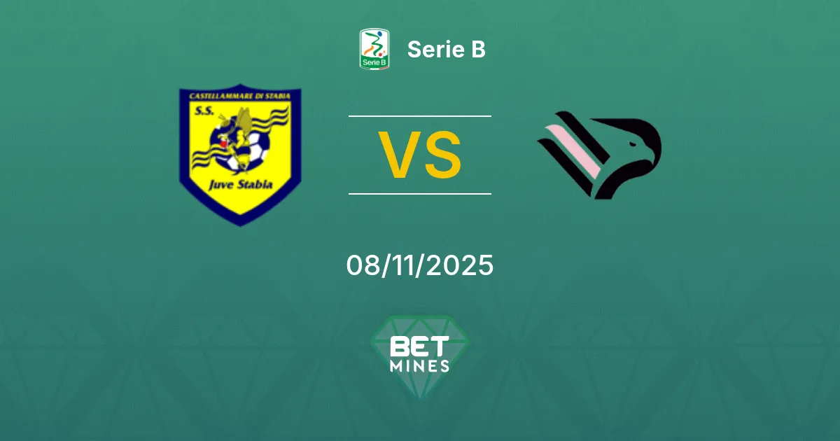 Juve Stabia vs Palermo Prediction: Match Preview and Analysis | Serie B 08-11-2025