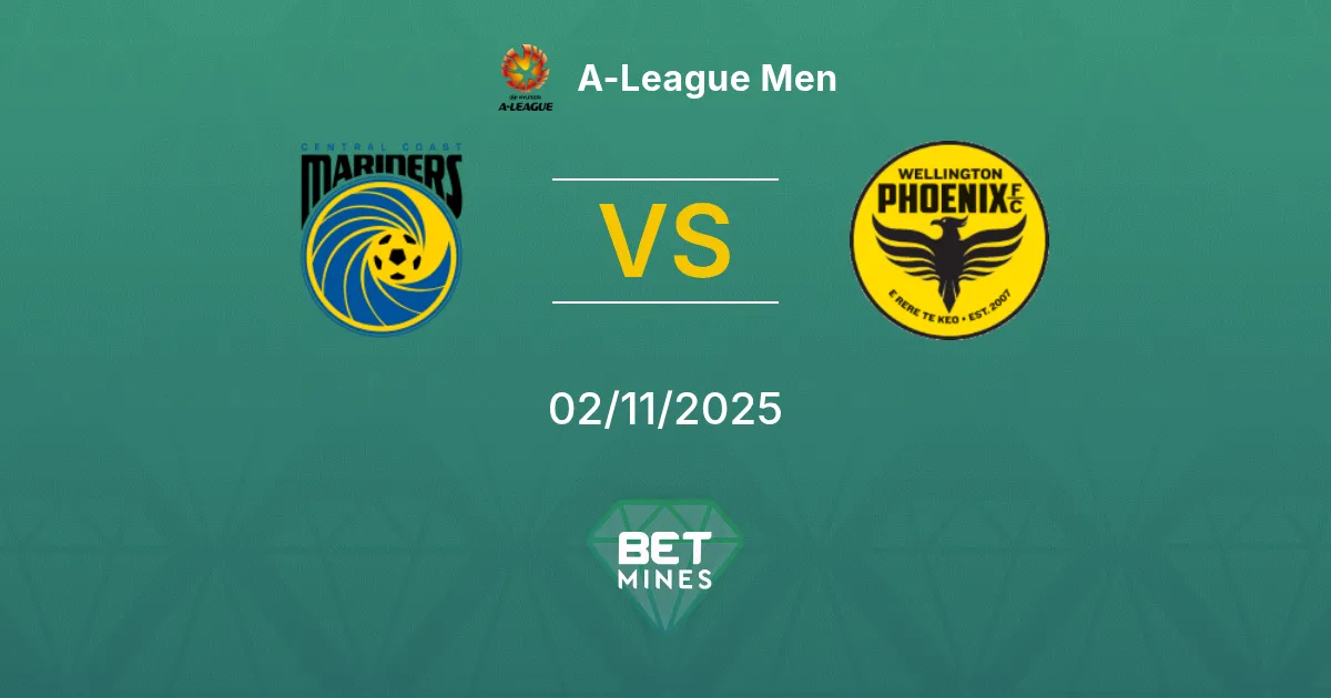 Central Coast Mariners vs Wellington Phoenix Pronostico: Anteprima e Analisi della Partita | A-League Men 02-11-2025