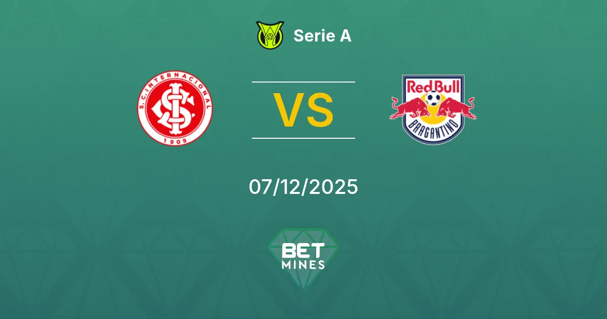Internacional vs Bragantino Pronostico: Anteprima e Analisi della Partita | Serie A 07-12-2025
