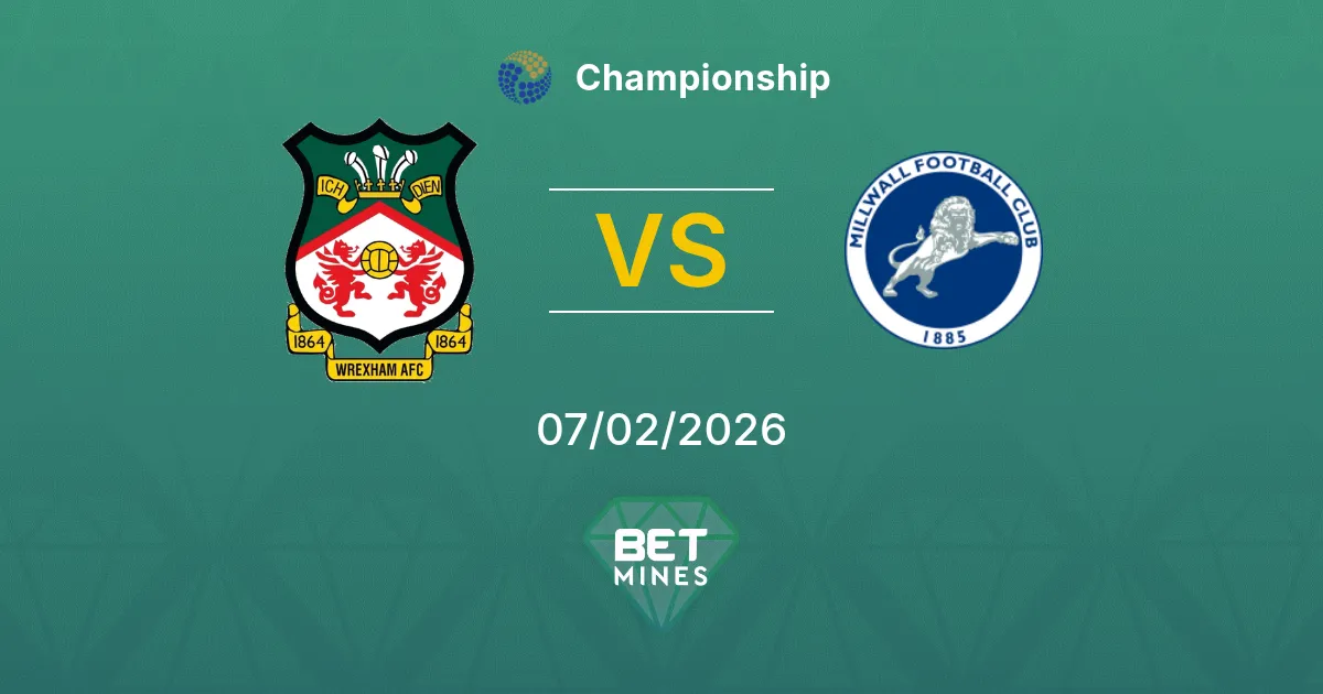Wrexham vs Millwall Prediction: Match Preview and Analysis | Championship 07-02-2026