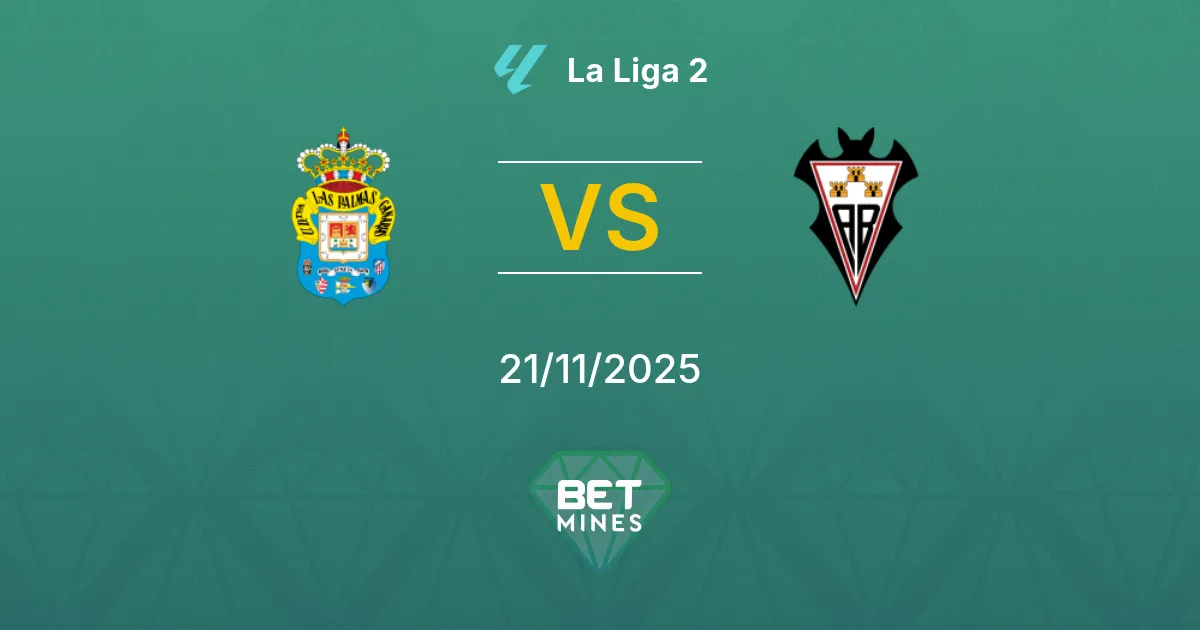 Las Palmas vs Albacete Pronóstico: Previa y Análisis del Partido | La Liga 2 21-11-2025