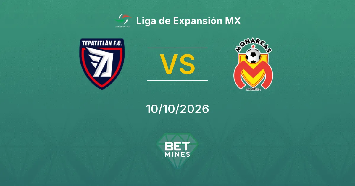 Tepatitlán de Morelos vs Morelia Prediction: Match Preview and Analysis | Liga de Expansión MX 10-10-2026