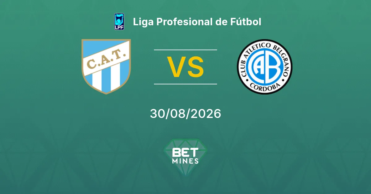 Palpite Atlético Tucumán x Belgrano: Prévia e Análise da Partida | Liga Profesional de Fútbol 30-08-2026