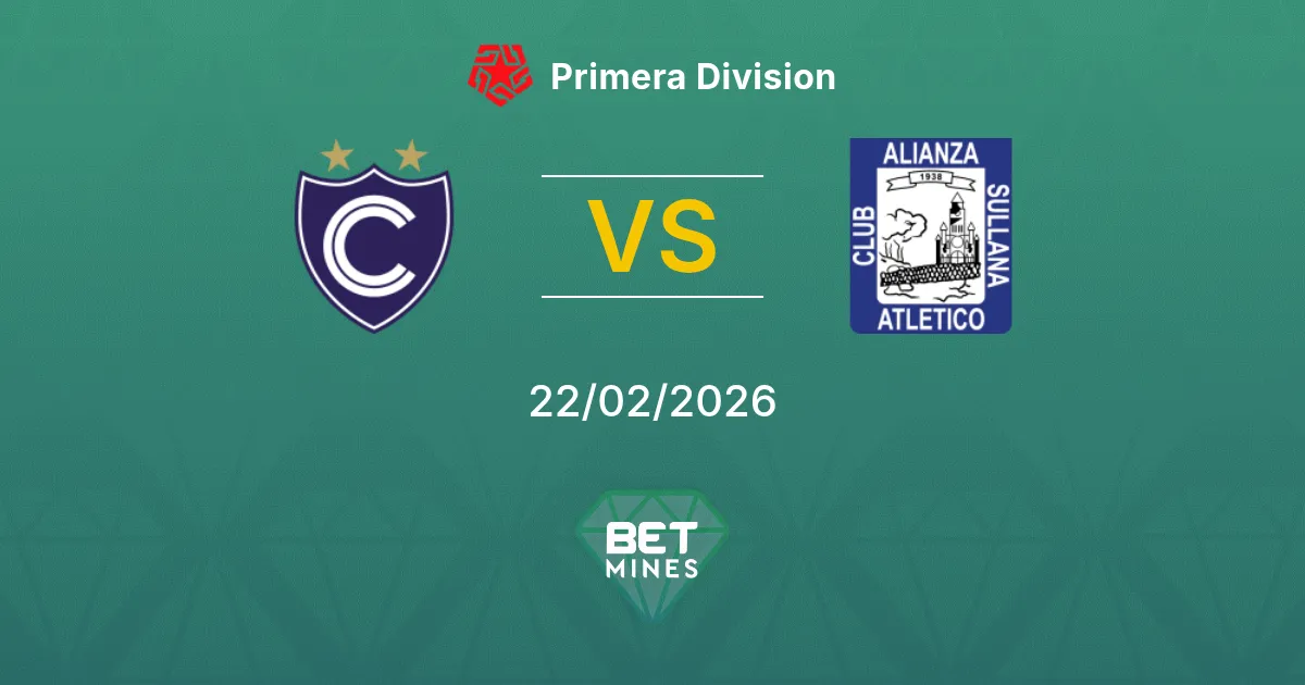 Cienciano vs Alianza Atlético Pronostic : Aperçu et Analyse du Match | Primera Division 22-02-2026