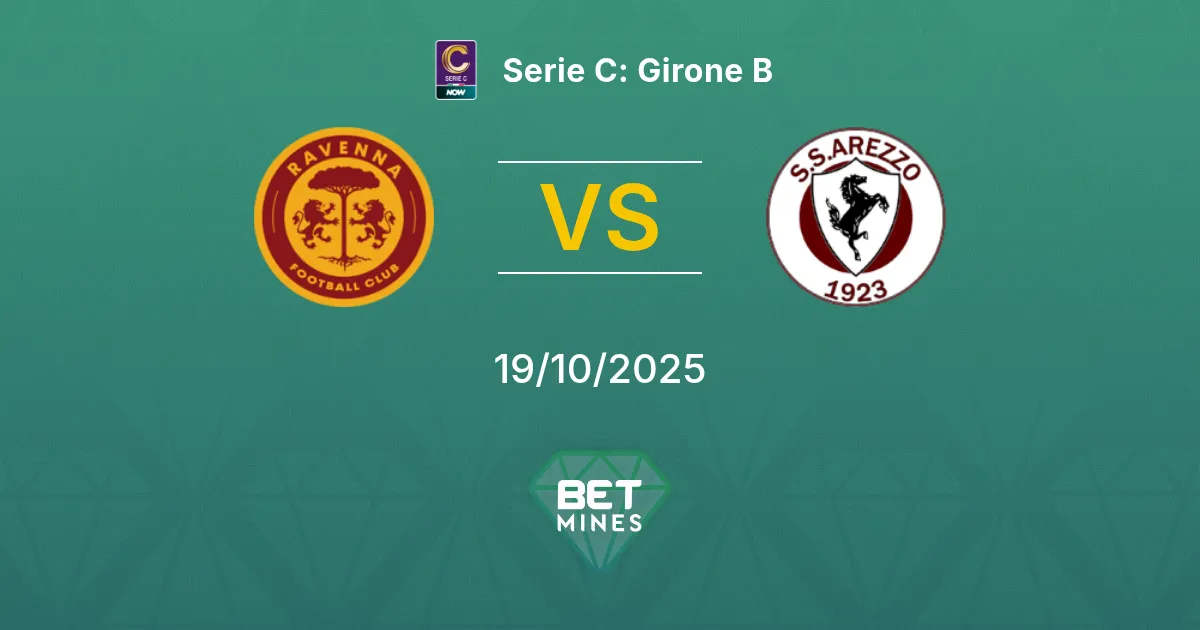 Ravenna vs Arezzo Pronostico: Anteprima e Analisi della Partita | Serie C: Girone B 19-10-2025