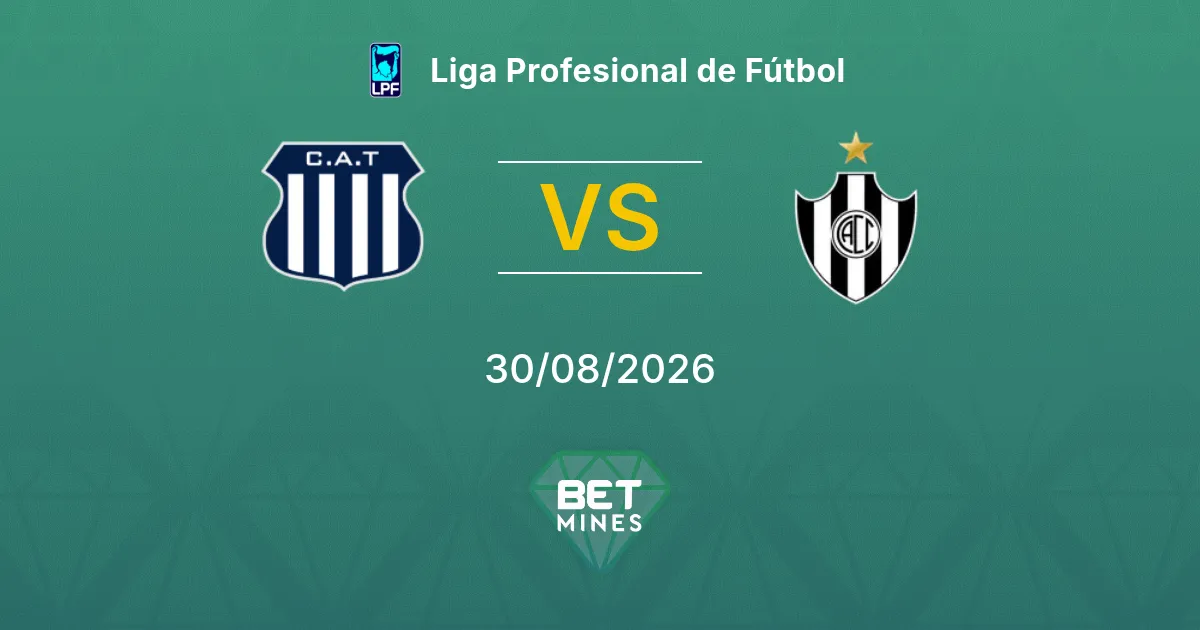 Palpite Talleres Córdoba x Central Cordoba SdE: Prévia e análise da partida | Liga Profesional de Fútbol 30-08-2026