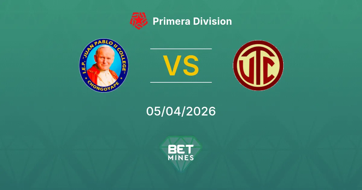 ADC Juan Pablo II vs UTC Cajamarca Pronóstico: Previa y Análisis del Partido | Primera División 05-04-2026