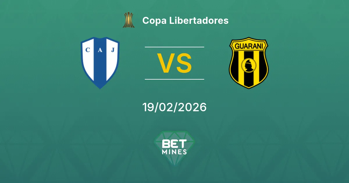 Juventud vs Guaraní Pronostic : Aperçu et Analyse du Match | Copa Libertadores 19-02-2026