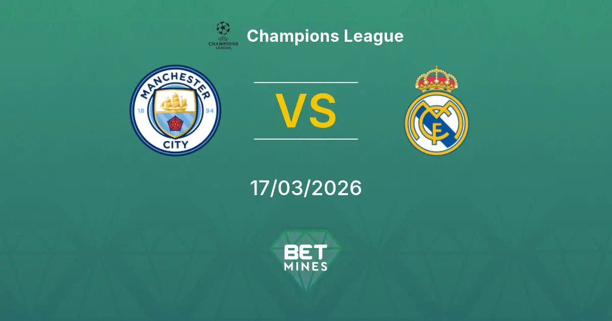 Manchester City vs Real Madrid Prediction: Match Preview and Analysis | Champions League 17-03-2026