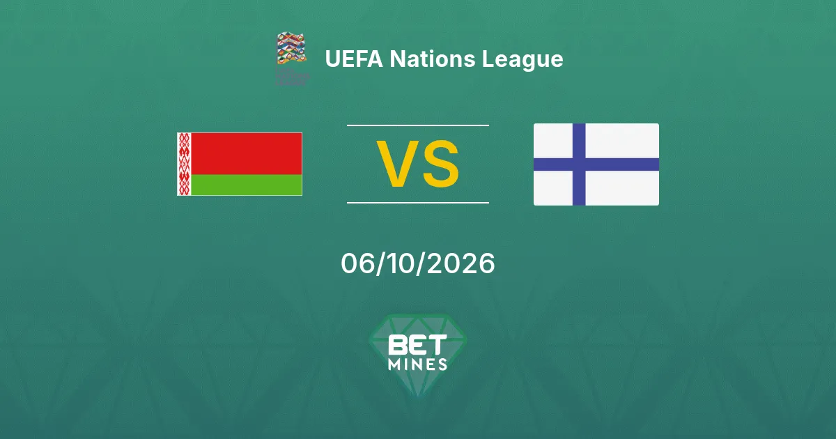 Bielorrusia vs Finlandia Pronóstico: Previa y análisis del partido | UEFA Nations League 06-10-2026