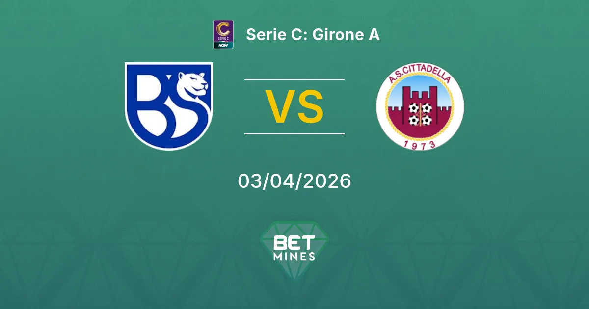 Union Brescia vs Cittadella Pronóstico: Previa y Análisis del Partido | Serie C: Grupo A 03-04-2026