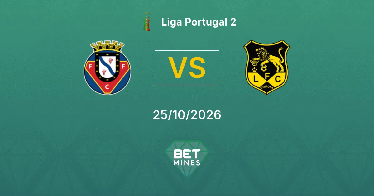 Felgueiras 1932 vs Lusitania FC Lourosa Prediction: Match Preview and Analysis | Liga Portugal 2 25-10-2026