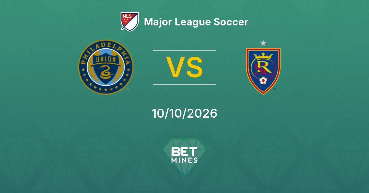 Philadelphia Union vs Real Salt Lake Prediction: Match Preview and Analysis | Major League Soccer 10-10-2026