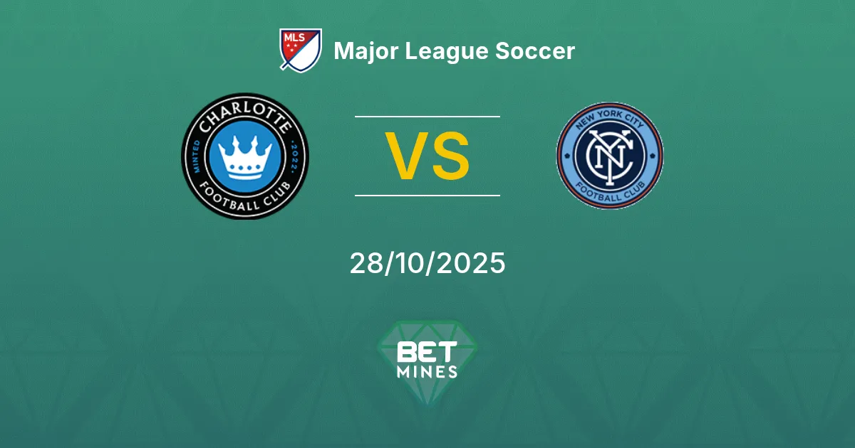 Charlotte vs New York City Prediction: Match Preview and Analysis | Major League Soccer 28-10-2025
