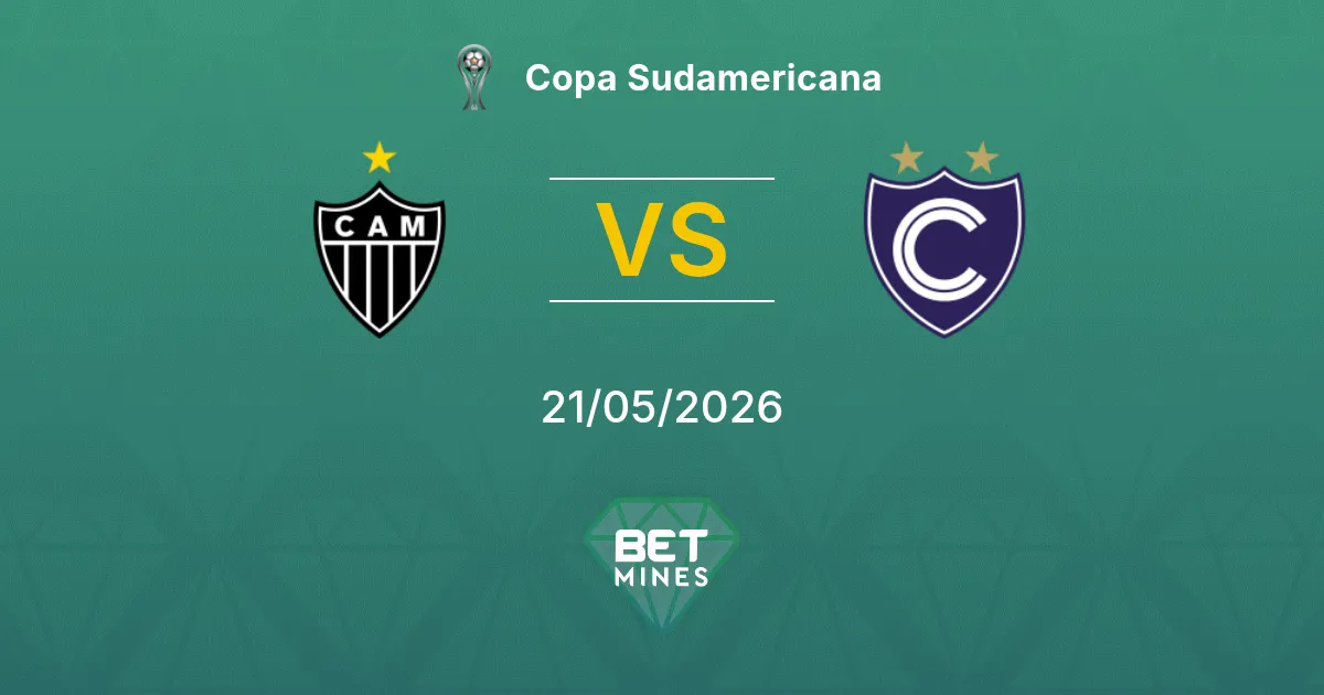 Atlético Mineiro x Cienciano Palpite: Prévia e Análise do Jogo | Copa Sul-Americana 21-05-2026