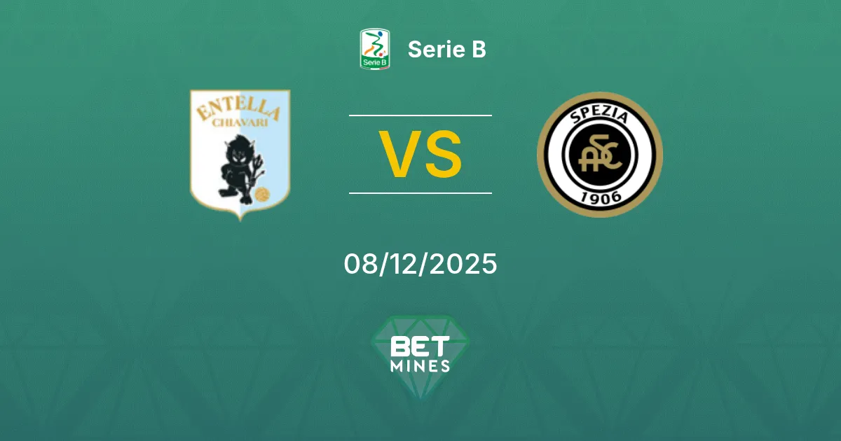 Virtus Entella vs Spezia Pronostic : Aperçu et Analyse du Match | Serie B 08-12-2025