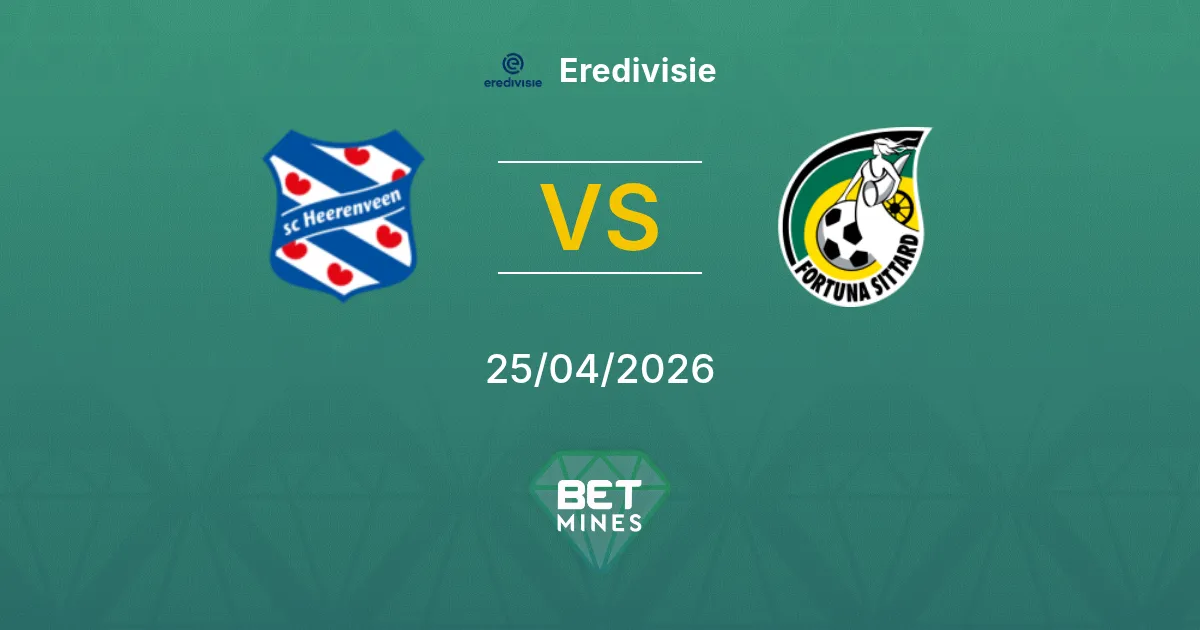 SC Heerenveen vs Fortuna Sittard