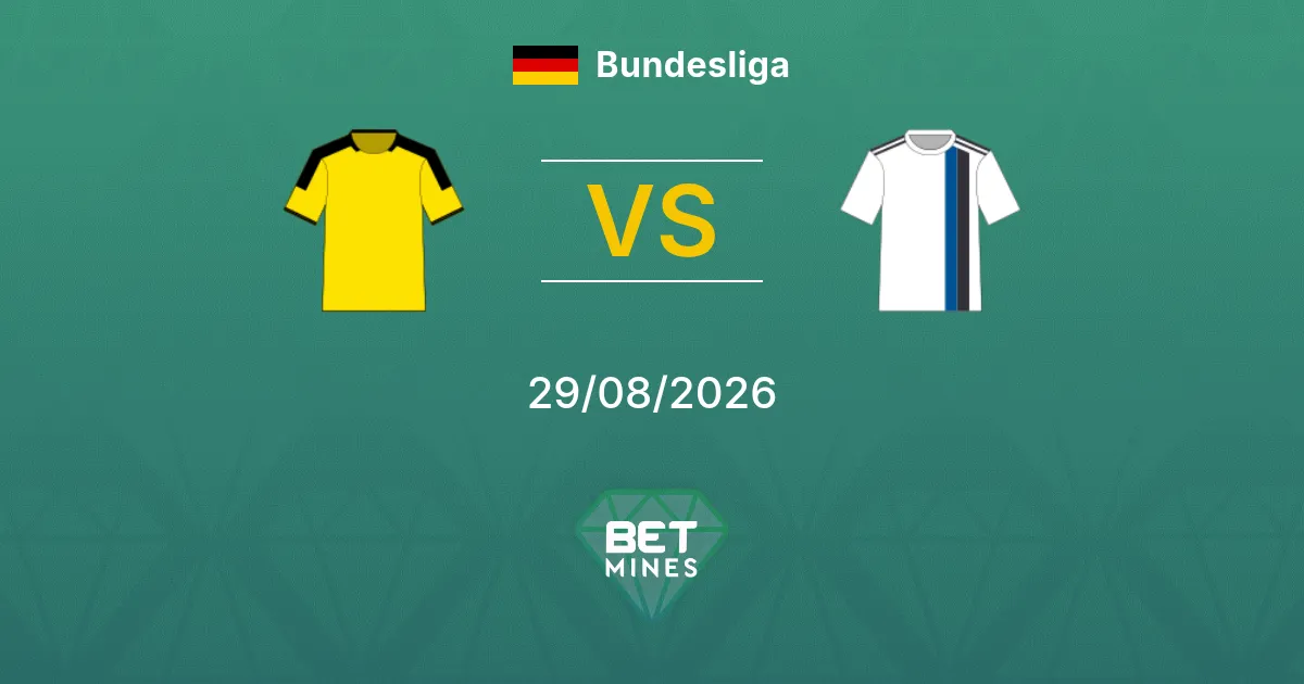 Pronóstico Borussia Dortmund vs Hamburger SV: Previa y Análisis del Partido | Bundesliga 29-08-2026