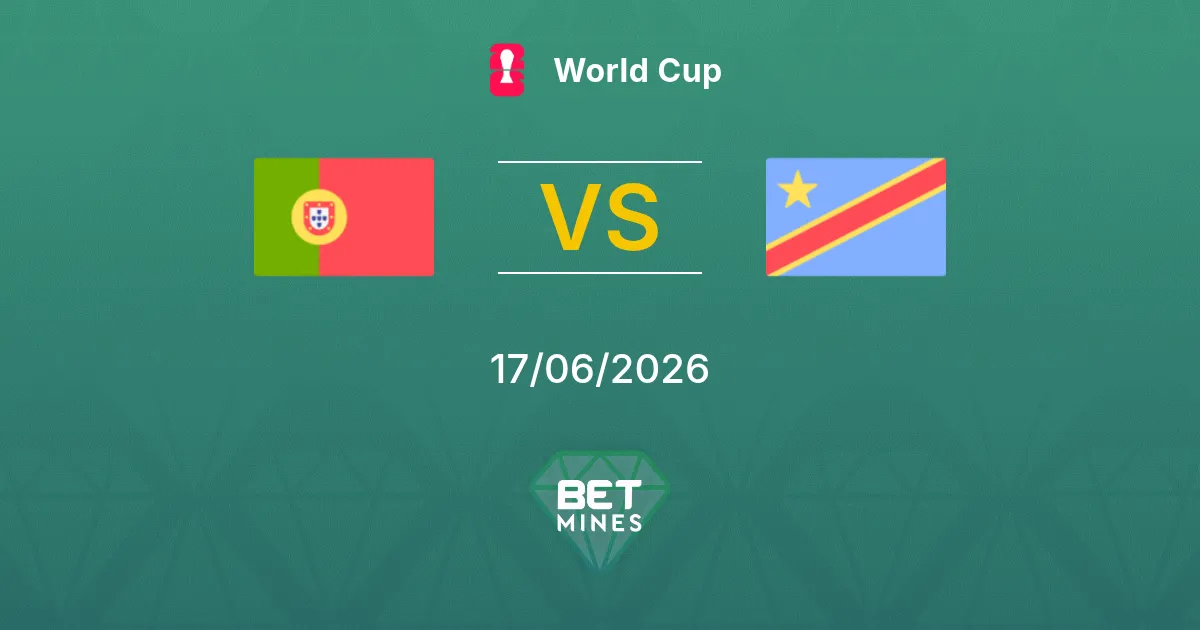Portugal vs Congo DR Prediction: Match Preview and Analysis | World Cup 17-06-2026