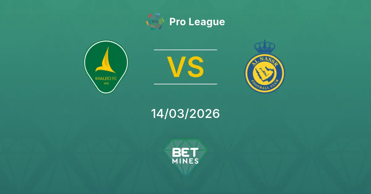 Al Khaleej vs Al Nassr Prediction: Match Preview and Analysis | Pro League 14-03-2026