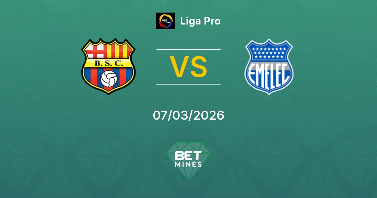 Barcelona Guayaquil vs Emelec Prediction: Match Preview and Analysis | Liga Pro 07-03-2026