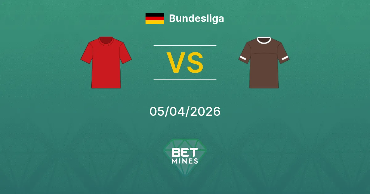 FC Union Berlin vs St. Pauli Pronóstico: Previa y Análisis del Partido | Bundesliga 05-04-2026