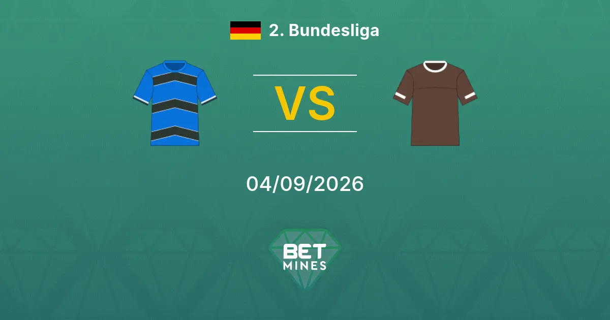 DSC Arminia Bielefeld vs St. Pauli Prediction: Match Preview and Analysis | 2. Bundesliga 04-09-2026