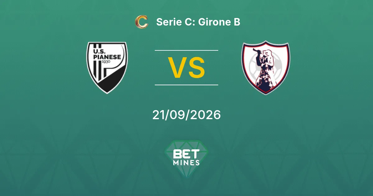 Pianese vs Sambenedettese Prediction: Match Preview and Analysis | Serie C: Girone B 21-09-2026