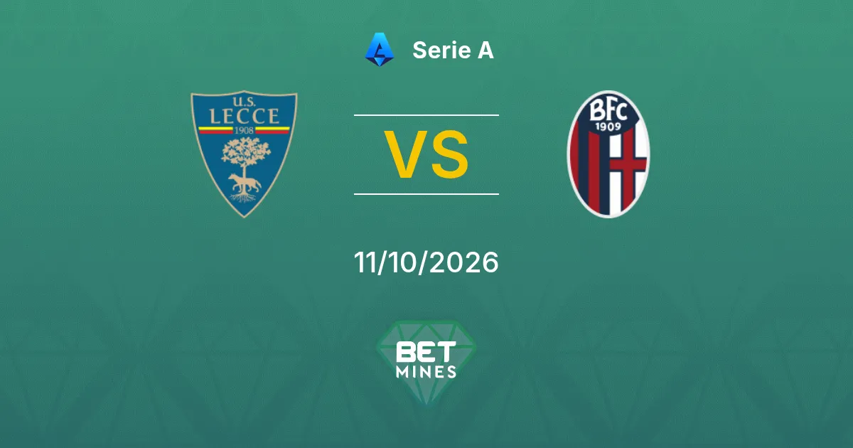 Lecce vs Bologna Prediction: Match Preview and Analysis | Serie A 11-10-2026