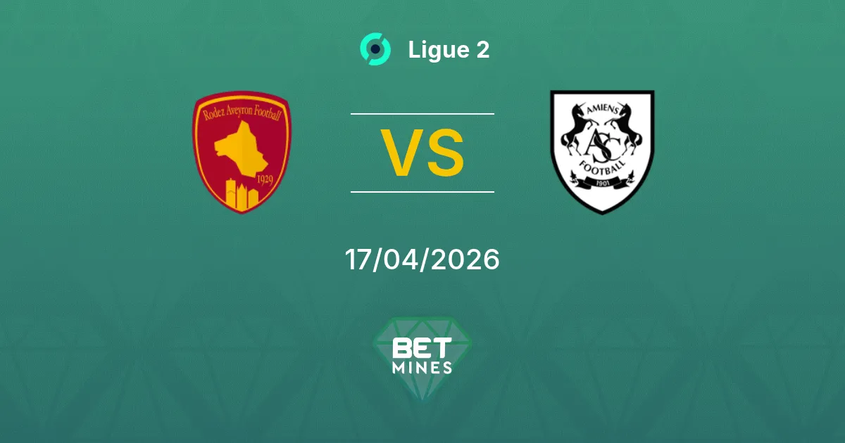 Rodez vs Amiens SC Pronóstico: Previa y Análisis del Partido | Ligue 2 17-04-2026