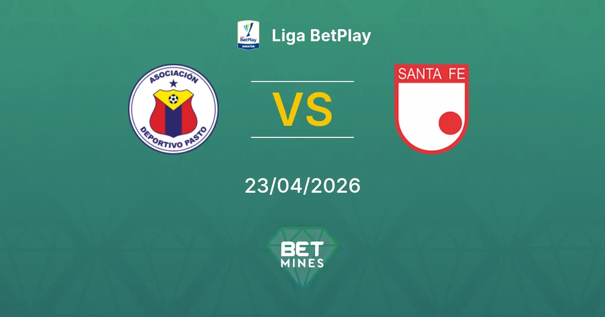Deportivo Pasto vs Santa Fe Pronostico: Anteprima e Analisi della Partita | Liga BetPlay 23-04-2026