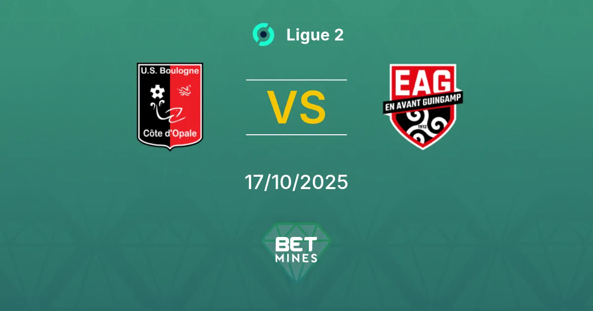 Boulogne vs Guingamp Pronostico: Anteprima e Analisi della Partita | Ligue 2 17-10-2025