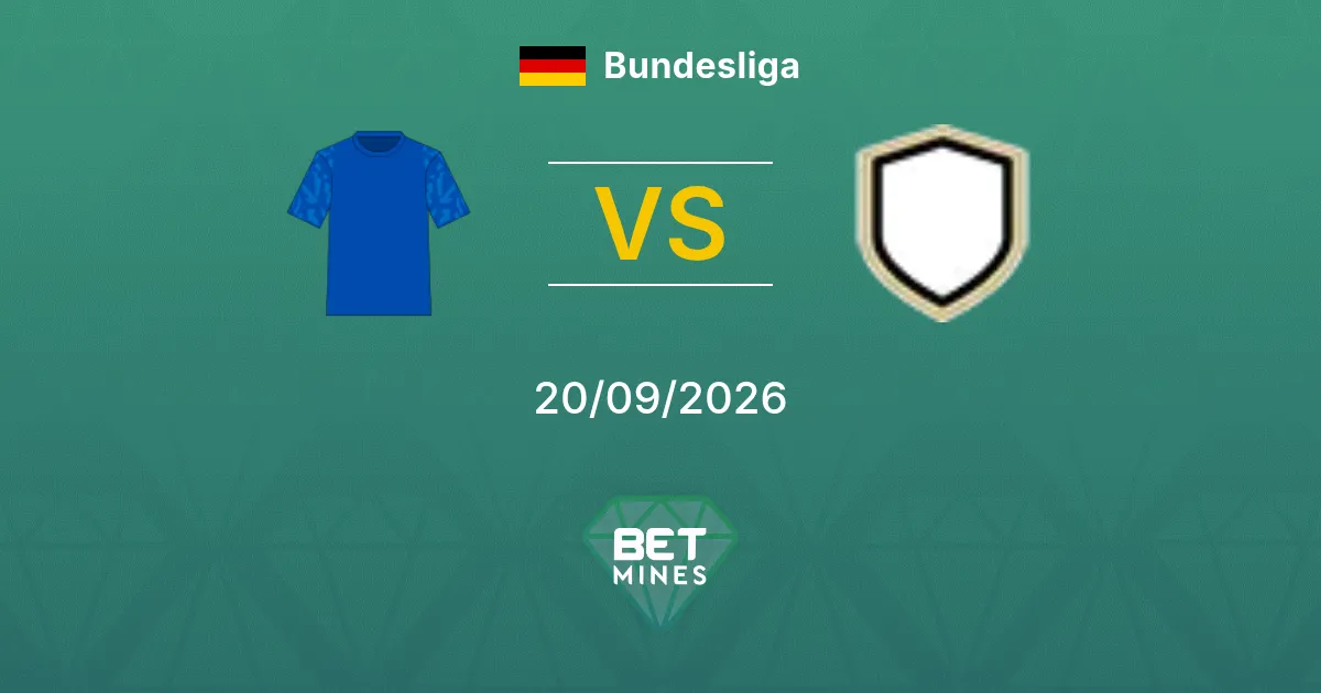 Schalke 04 vs Elversberg Pronóstico: Previa y Análisis del Partido | Bundesliga 20-09-2026